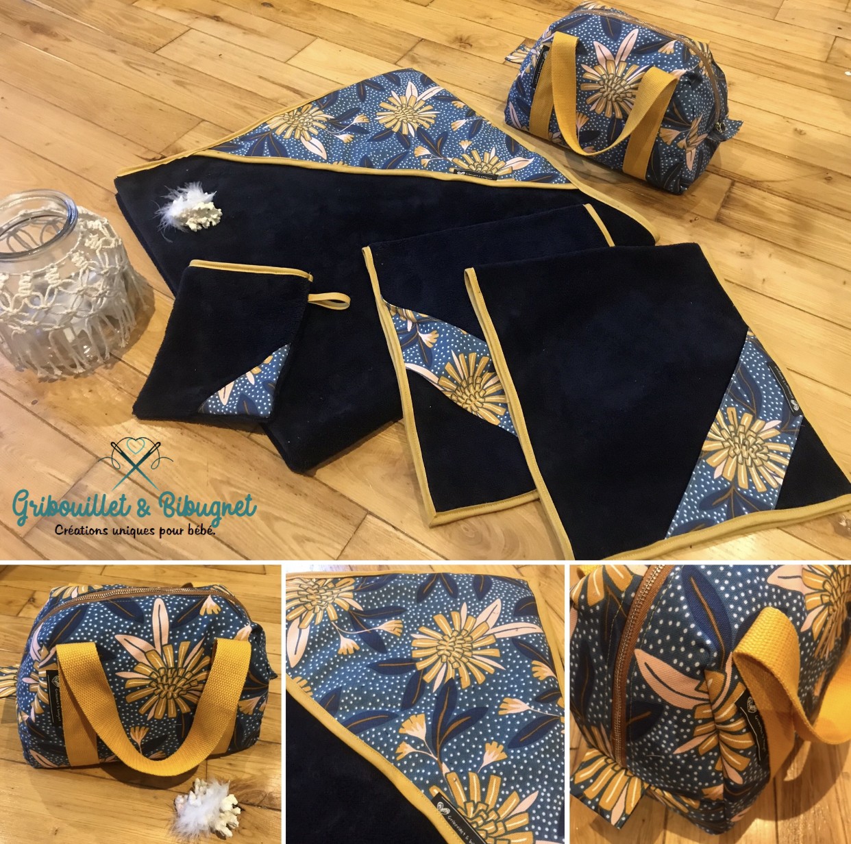 ✨Cadeau de naissance unique assorti ✨